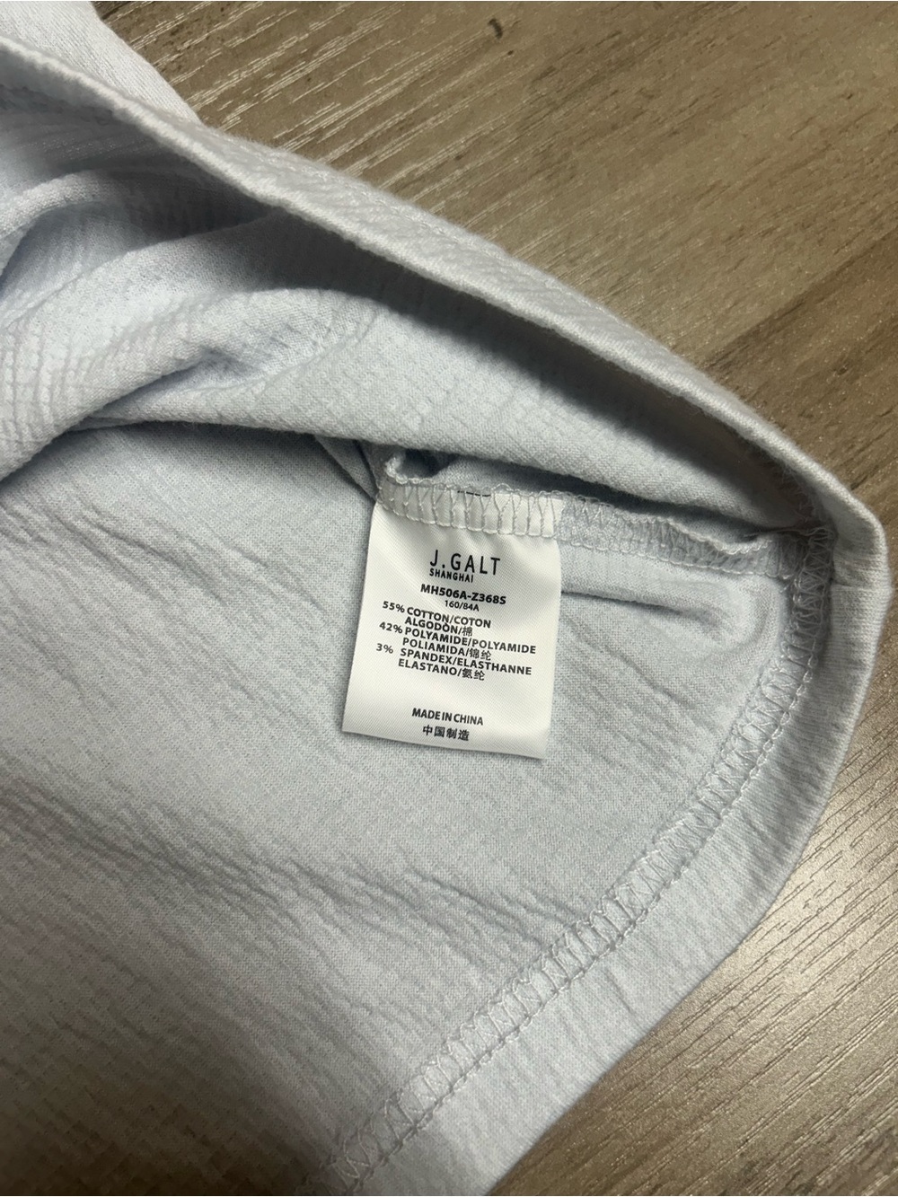 Light Blue Ruffle Tie-Front Tank Top by PacSun - Picture 6 of 7